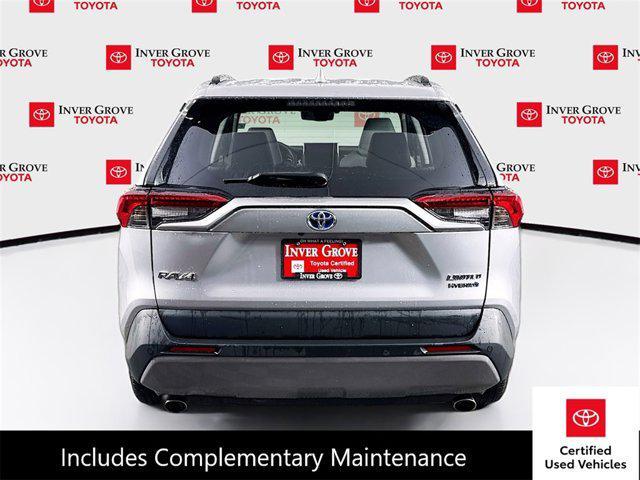 used 2021 Toyota RAV4 Hybrid car, priced at $38,995