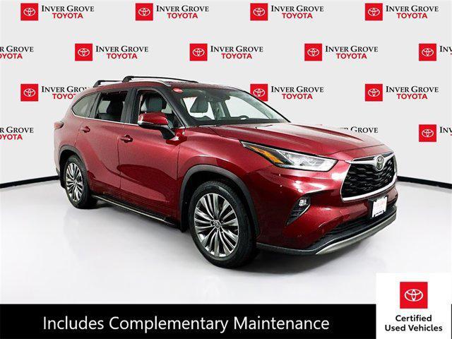 used 2021 Toyota Highlander car, priced at $42,795