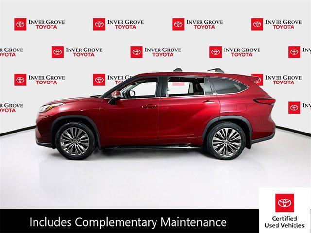 used 2021 Toyota Highlander car, priced at $42,795