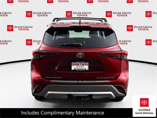 used 2021 Toyota Highlander car, priced at $39,495