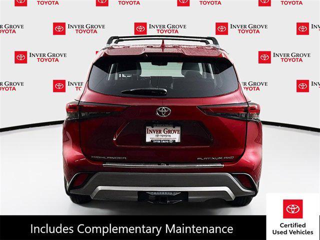 used 2021 Toyota Highlander car, priced at $42,795