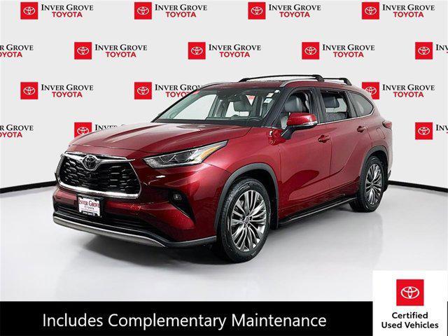 used 2021 Toyota Highlander car, priced at $42,995