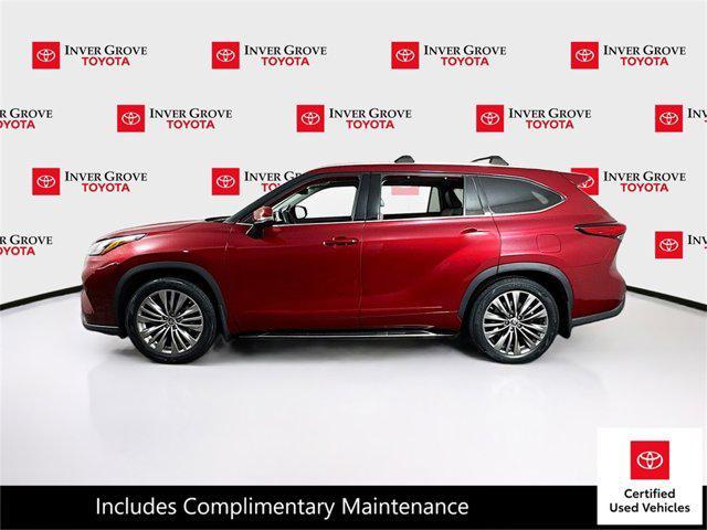 used 2021 Toyota Highlander car, priced at $39,495