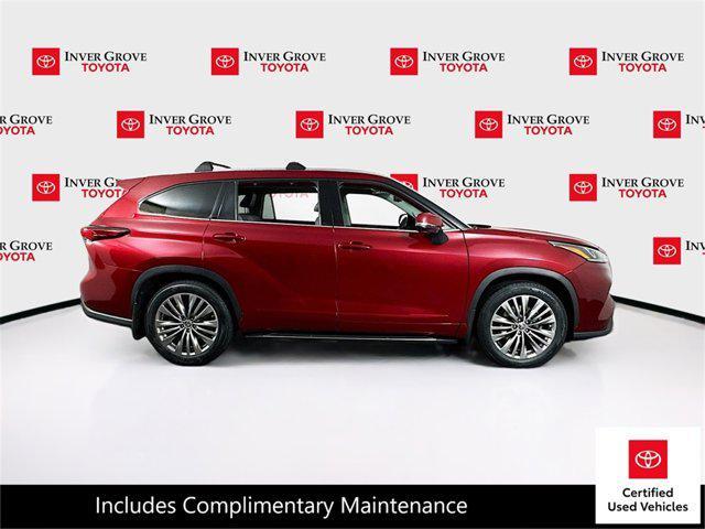used 2021 Toyota Highlander car, priced at $39,495