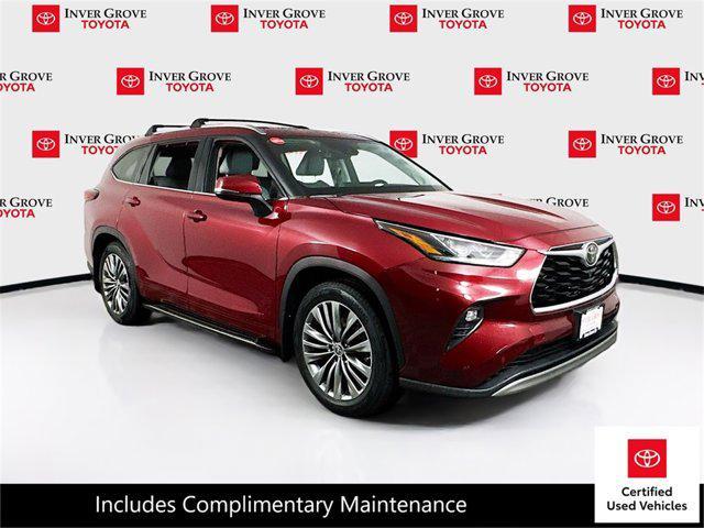 used 2021 Toyota Highlander car, priced at $39,495