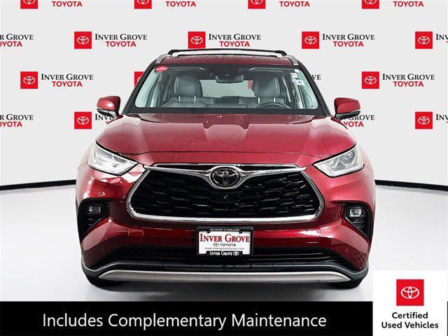 used 2021 Toyota Highlander car, priced at $42,795