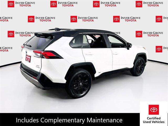 used 2022 Toyota RAV4 Hybrid car, priced at $36,295