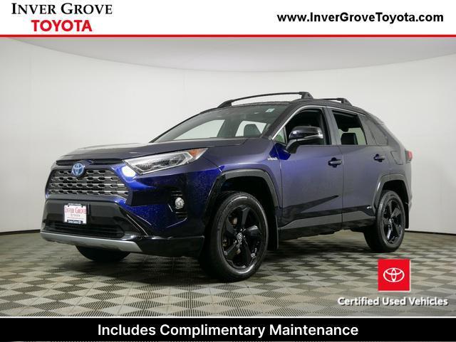 used 2021 Toyota RAV4 Hybrid car, priced at $37,495