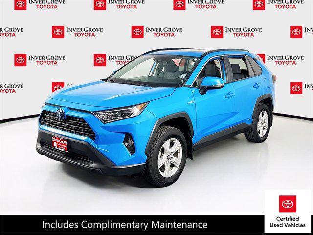 used 2020 Toyota RAV4 Hybrid car, priced at $23,995