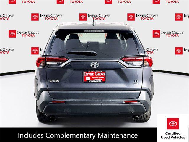 used 2022 Toyota RAV4 car, priced at $23,495