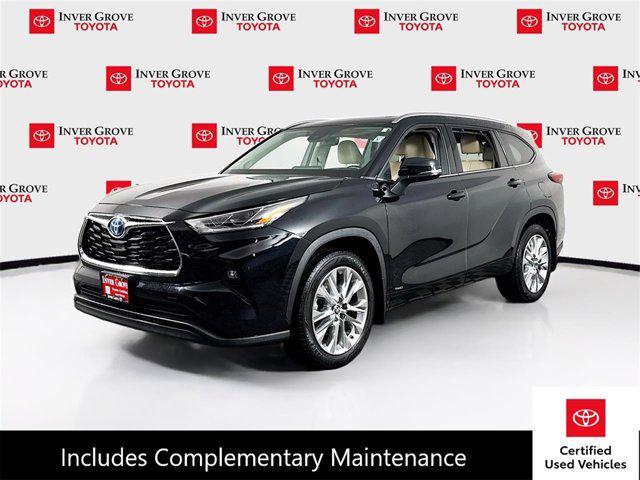 used 2022 Toyota Highlander Hybrid car, priced at $41,995