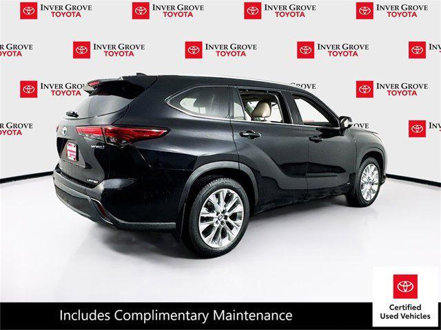used 2022 Toyota Highlander Hybrid car, priced at $35,995