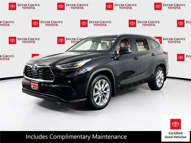 used 2022 Toyota Highlander Hybrid car, priced at $35,995