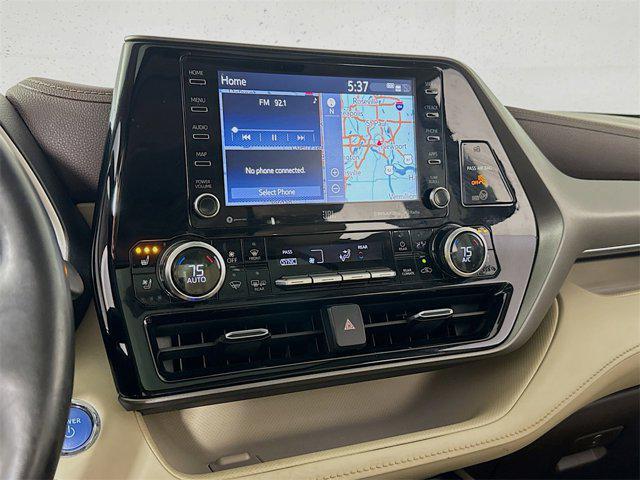 used 2022 Toyota Highlander Hybrid car, priced at $41,995