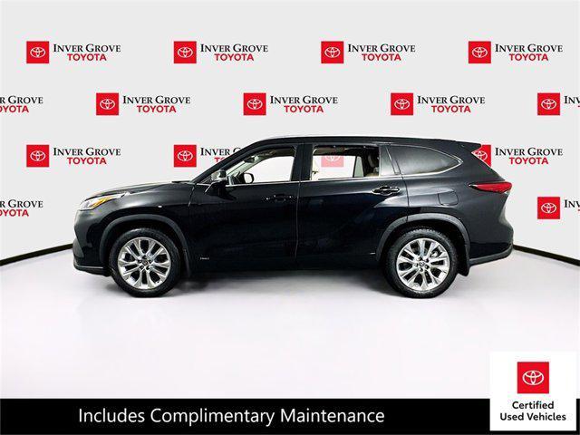 used 2022 Toyota Highlander Hybrid car, priced at $35,995