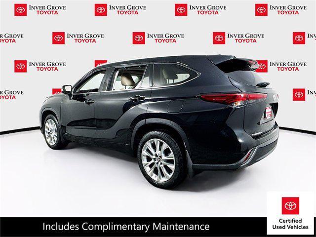 used 2022 Toyota Highlander Hybrid car, priced at $35,995