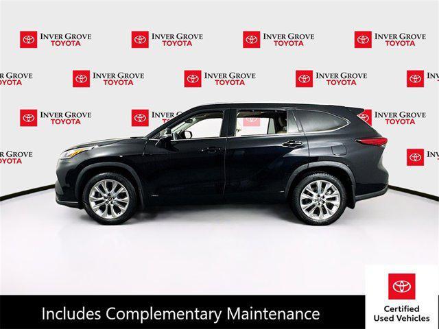 used 2022 Toyota Highlander Hybrid car, priced at $41,995