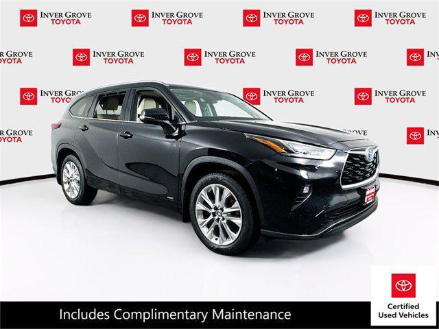 used 2022 Toyota Highlander Hybrid car, priced at $35,995