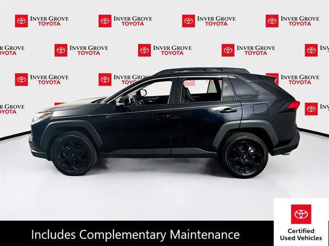 used 2022 Toyota RAV4 car, priced at $34,995
