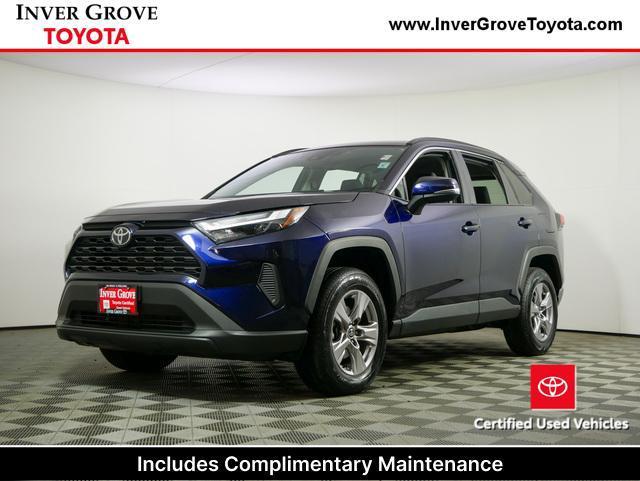 used 2022 Toyota RAV4 car, priced at $28,595