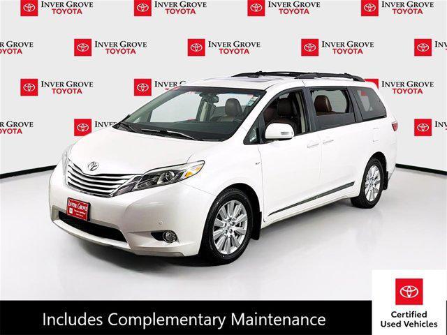 used 2017 Toyota Sienna car, priced at $27,995