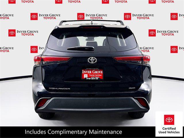 used 2022 Toyota Highlander car, priced at $33,495