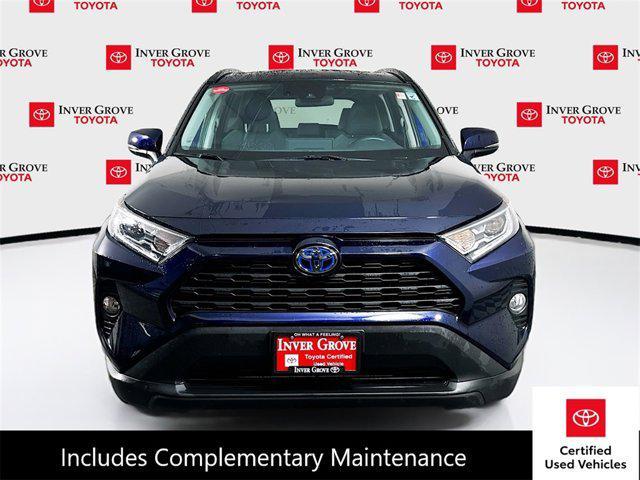 used 2021 Toyota RAV4 Hybrid car, priced at $31,495