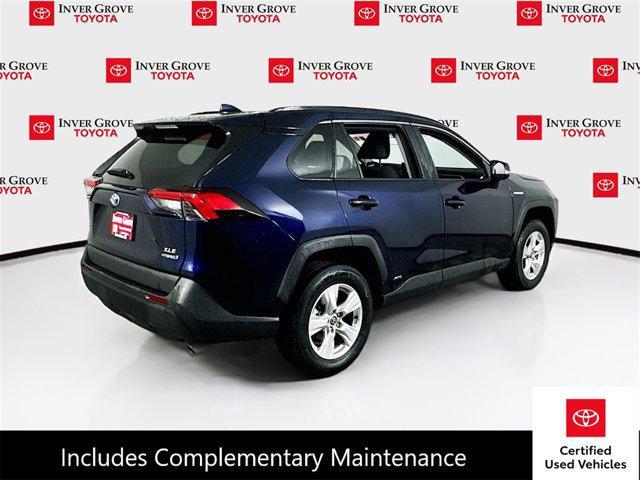 used 2021 Toyota RAV4 Hybrid car, priced at $31,495