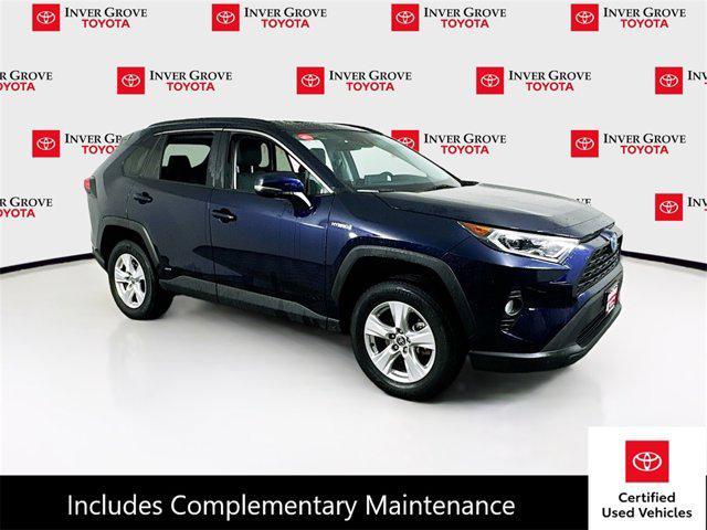 used 2021 Toyota RAV4 Hybrid car, priced at $31,495