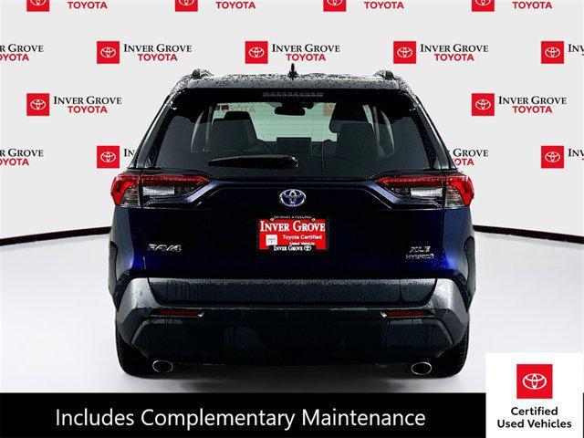 used 2021 Toyota RAV4 Hybrid car, priced at $31,495