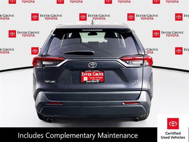 used 2022 Toyota RAV4 car, priced at $25,495