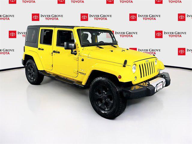 used 2015 Jeep Wrangler Unlimited car, priced at $15,995