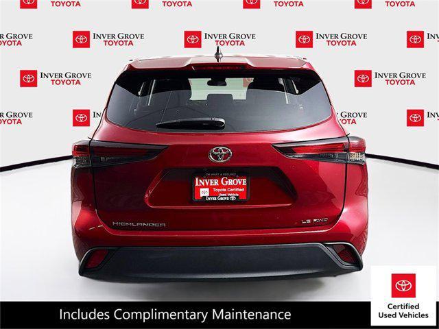 used 2024 Toyota Highlander car, priced at $36,595