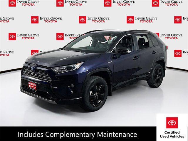 used 2021 Toyota RAV4 Hybrid car, priced at $36,995