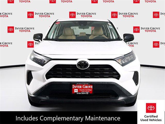 used 2022 Toyota RAV4 car, priced at $23,795