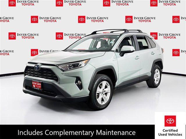 used 2021 Toyota RAV4 Hybrid car, priced at $30,995