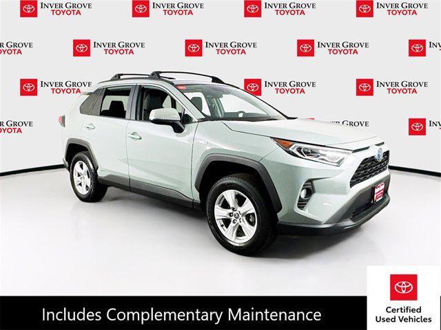 used 2021 Toyota RAV4 Hybrid car, priced at $30,995