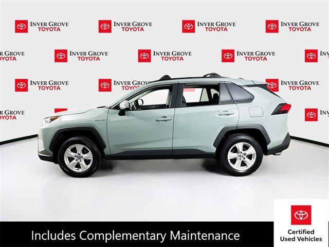 used 2021 Toyota RAV4 Hybrid car, priced at $30,995