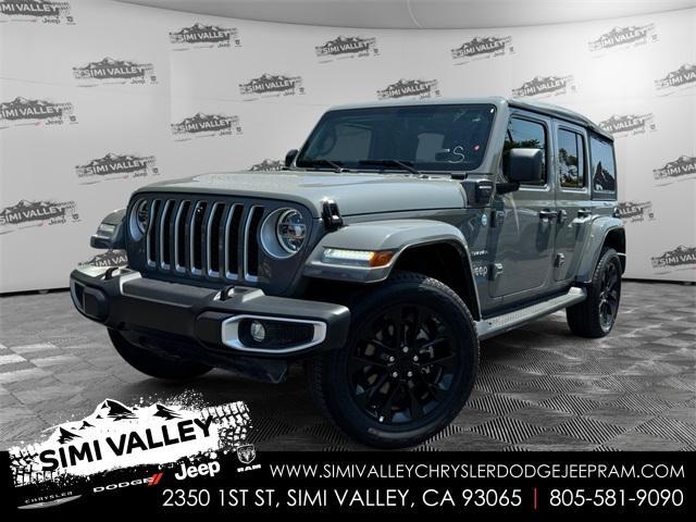 used 2021 Jeep Wrangler Unlimited 4xe car, priced at $38,968