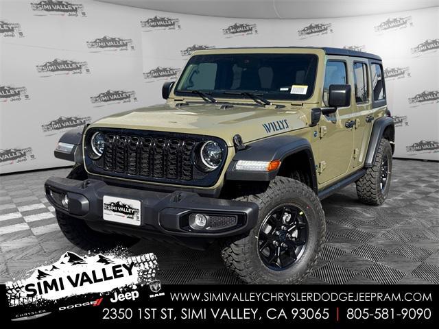 new 2025 Jeep Wrangler 4xe car, priced at $54,715