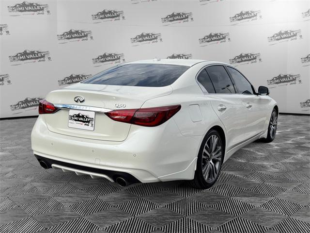 used 2021 INFINITI Q50 car, priced at $25,895