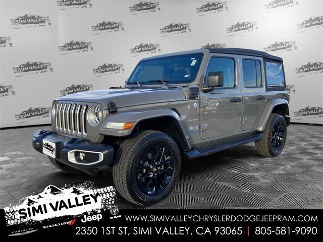 used 2021 Jeep Wrangler Unlimited 4xe car, priced at $27,998