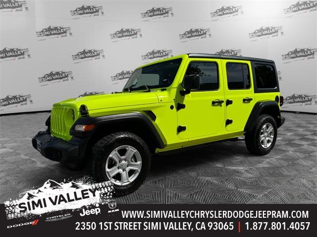 used 2021 Jeep Wrangler Unlimited car, priced at $25,986