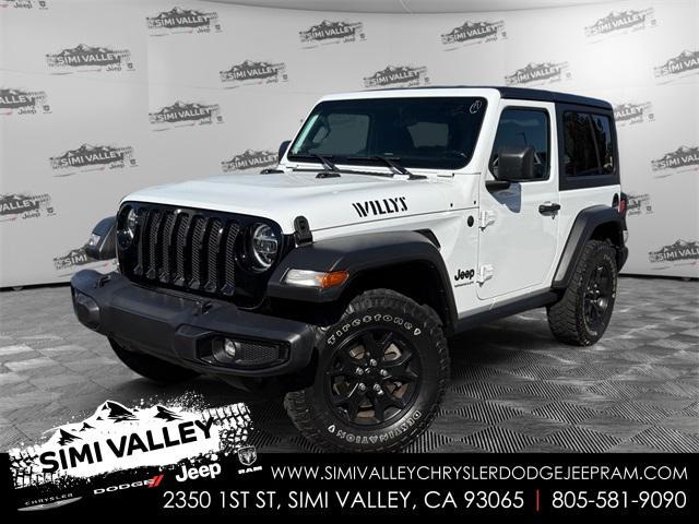 used 2022 Jeep Wrangler car, priced at $27,895