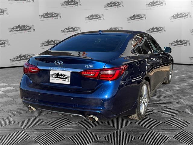 used 2022 INFINITI Q50 car, priced at $24,895