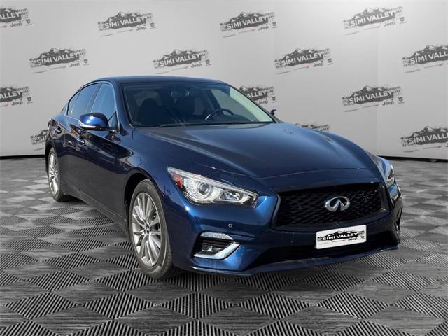 used 2022 INFINITI Q50 car, priced at $24,895