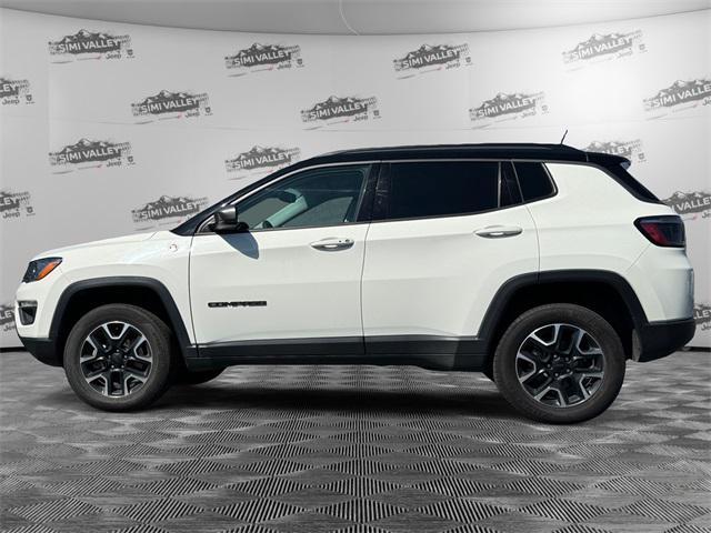 used 2021 Jeep Compass car, priced at $17,495