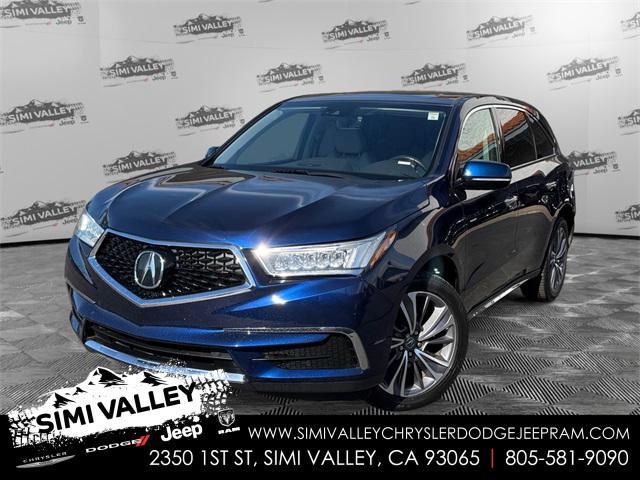 used 2018 Acura MDX car, priced at $22,654