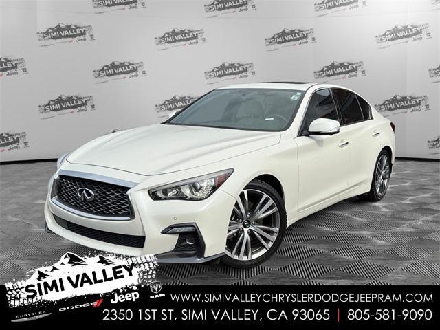 used 2021 INFINITI Q50 car, priced at $26,898