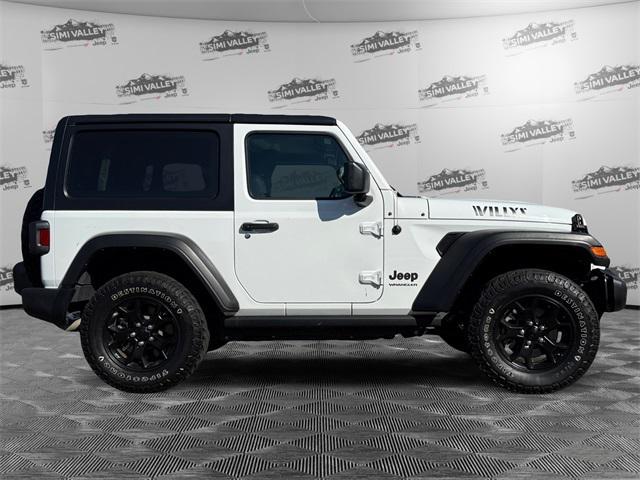 used 2022 Jeep Wrangler car, priced at $28,654